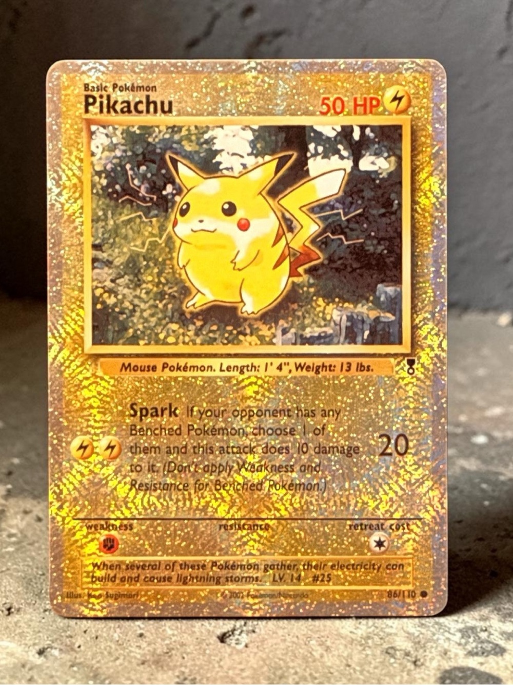 Pikachu legendary collection reverse holo proxy